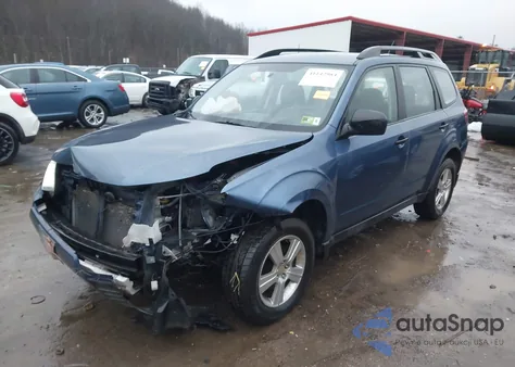 2012 Subaru Forester 2.5X из США, поврежденный, VIN JF2SHABC2CH440114